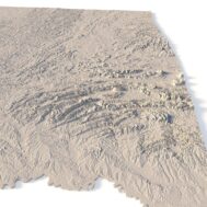State of Oklahoma 3D Print model