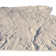 State of Oregon 3D Print model