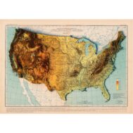 Physical features of the United States