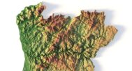 Portugal 3D elevation model