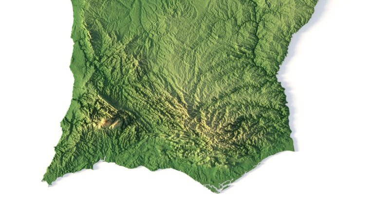 Map of Portugal