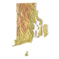 State of Rhode Island STL model