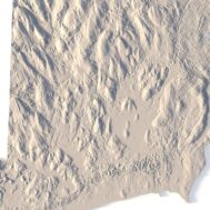 State of Rhode Island 3D map