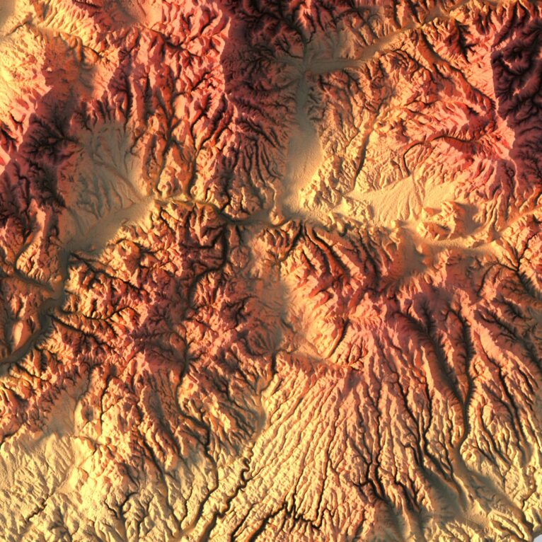 Slovakia map 3d