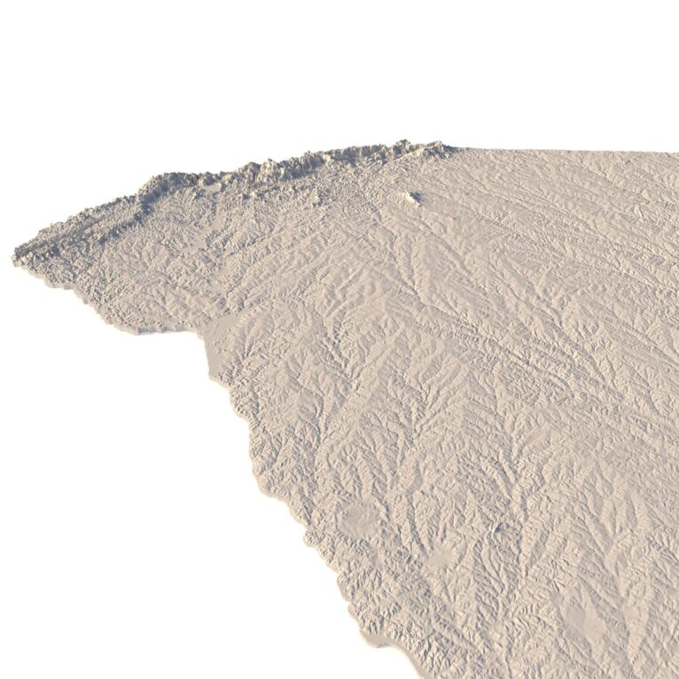 State of South Carolina 3D Print model