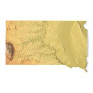 State of South Dakota STL model