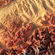 3d map Switzerland