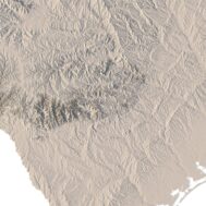 State of Texas 3D map