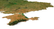 Ukraine 3d relief cnc files