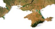 Ukraine relief map