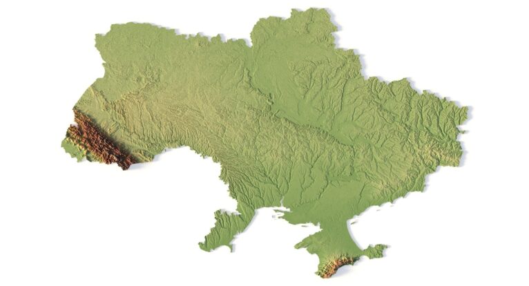 Map of Ukraine