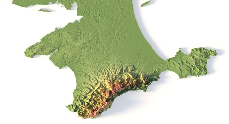 Ukraine terrain