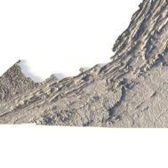 State of Virginia 3D map