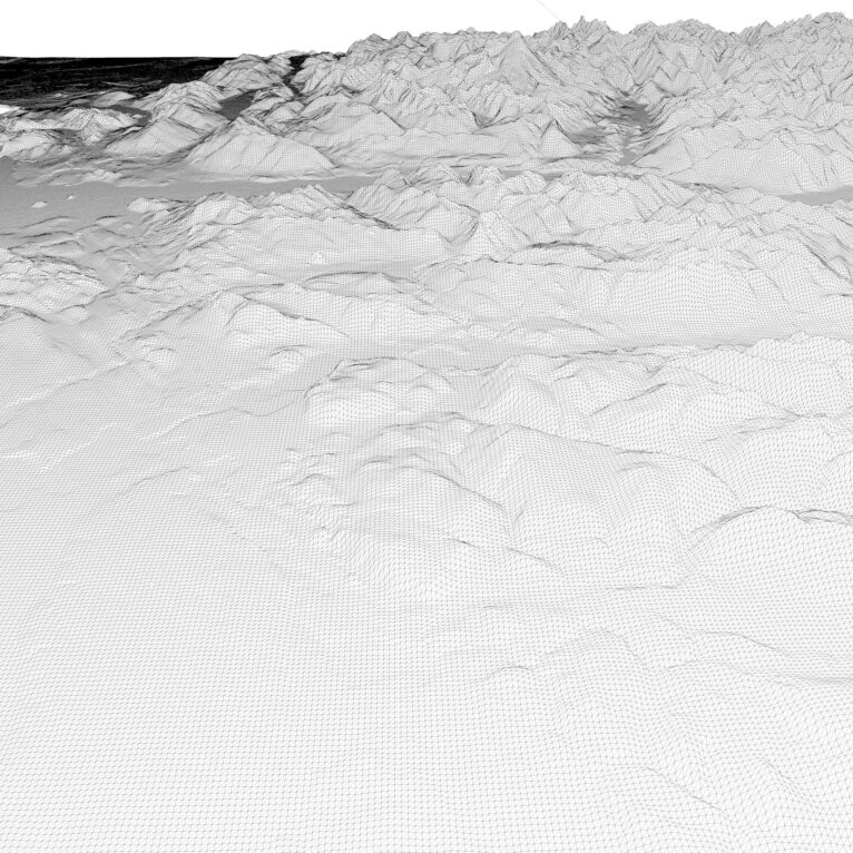 State of Washington 3D map