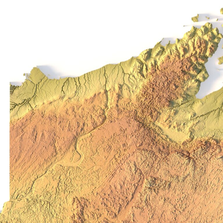 State of Wisconsin STL model