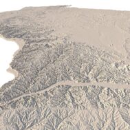 State of Wisconsin 3d relief cnc files