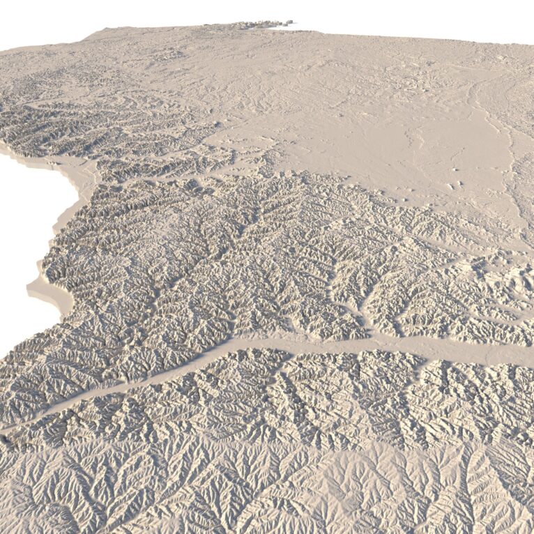 State of Wisconsin 3d relief cnc files