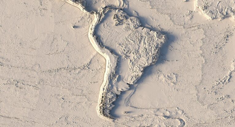 World 3D elevation model