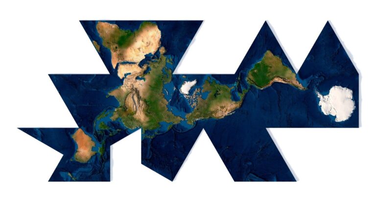 World Fuller terrain 3D model
