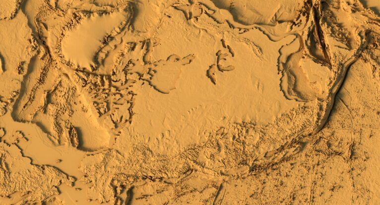 World Fuller 3D elevation model