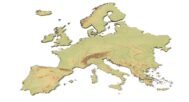 3D terrain model of Fennoscandia and the Scandinavian Peninsula