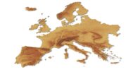 3D Model of Europe (C4D, OBJ) with High-Res Relief & Textures - Image 9