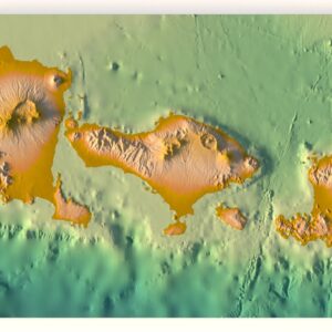 Bali terrain 3D model
