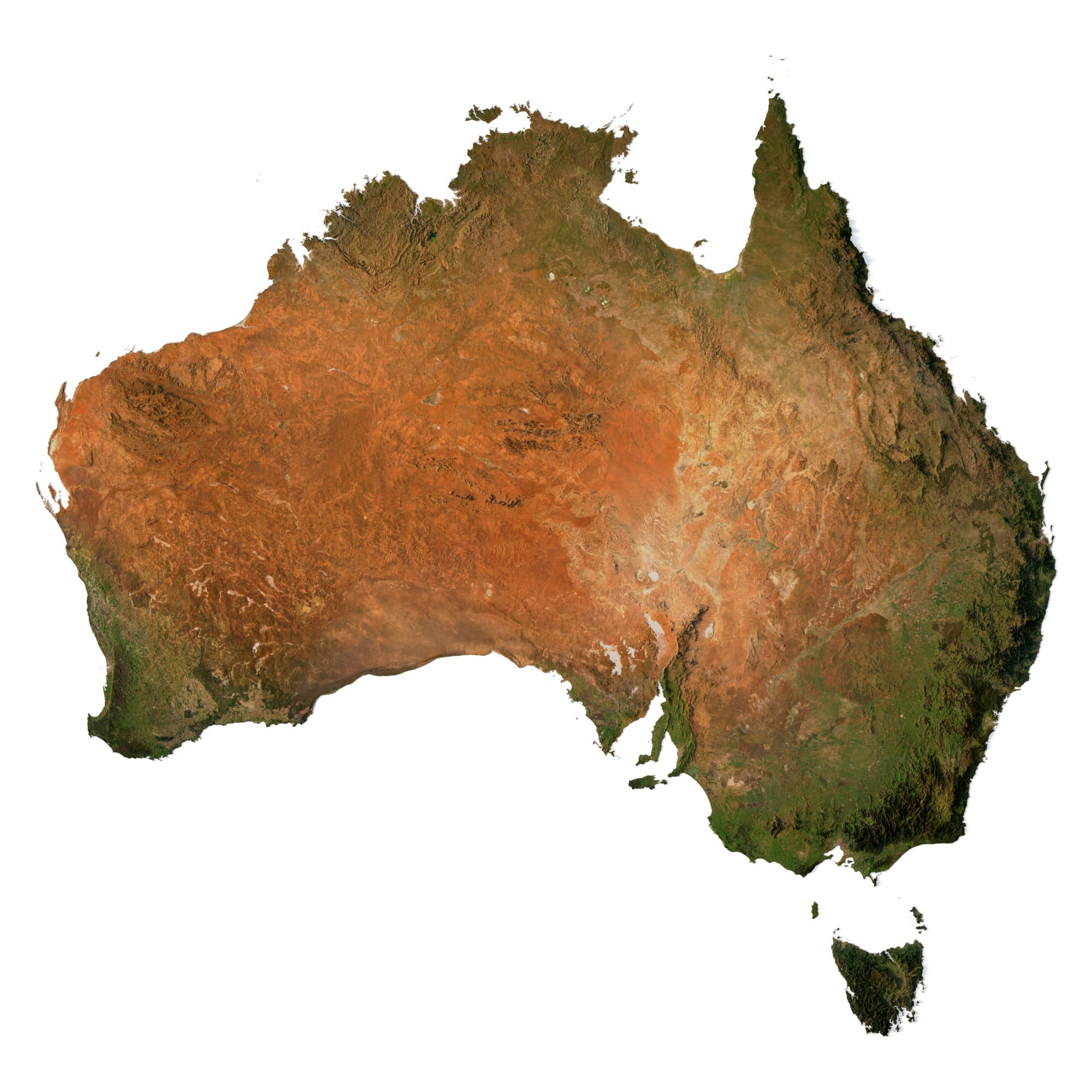 Australia 3D model Australia 3D model