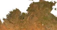 Australia 3D elevation model