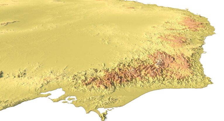 Australia 3D model