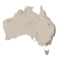 Australia 3d stl files