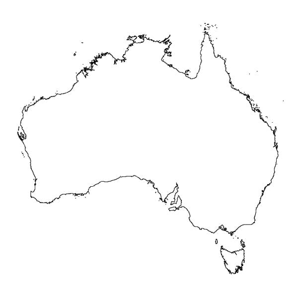 Australia shapefile Australia shapefile