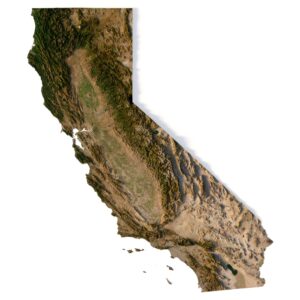 California 3D model