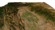 California 3d relief cnc files