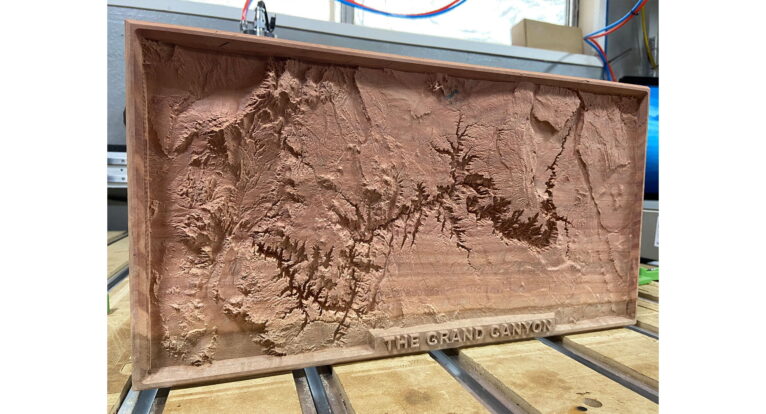 Grand Canyon of Wood