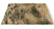 The Grand Canyon in Arizona 3D model