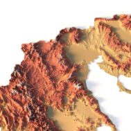 Relief map of Greece - Image 4