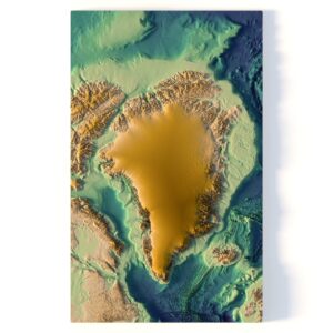 Greenland STL model