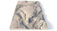 Greenland 3d stl files