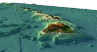 Hawaii relief map
