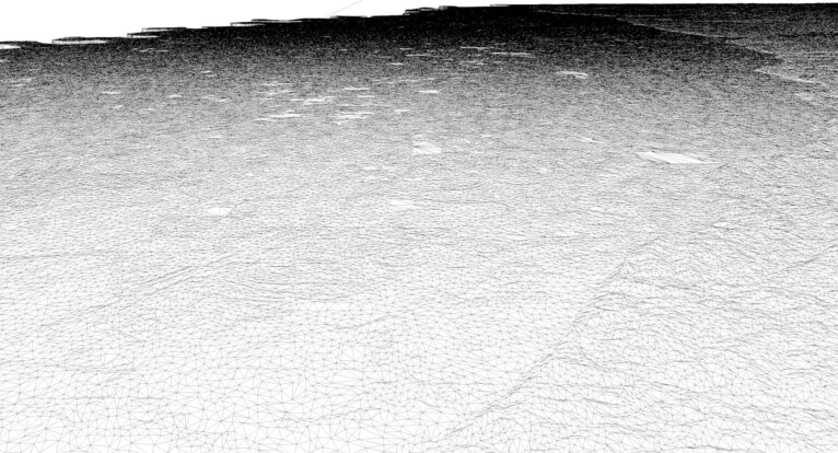 3D printed Mississippi topographic map STL
