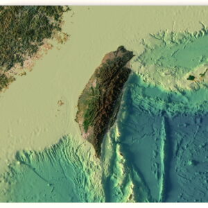Taiwan 3D model