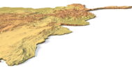 Afghanistan 3d relief files