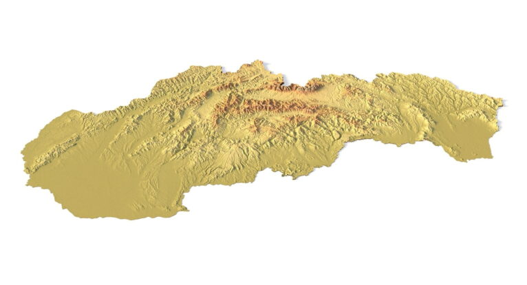 Slovakia STL model