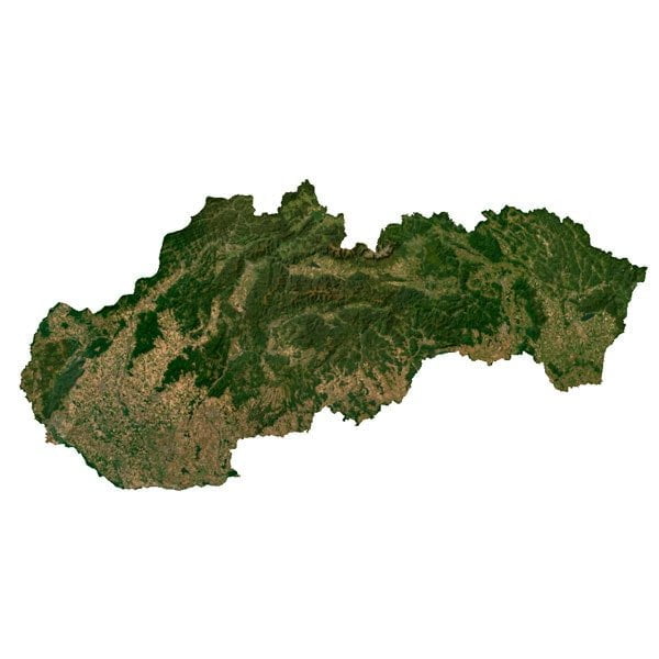 Slovakia 3D model Slovakia 3D model