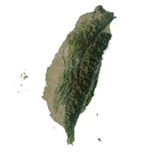 Taiwan 3D map