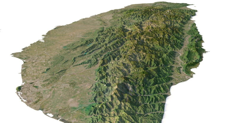 Taiwan 3D Print model