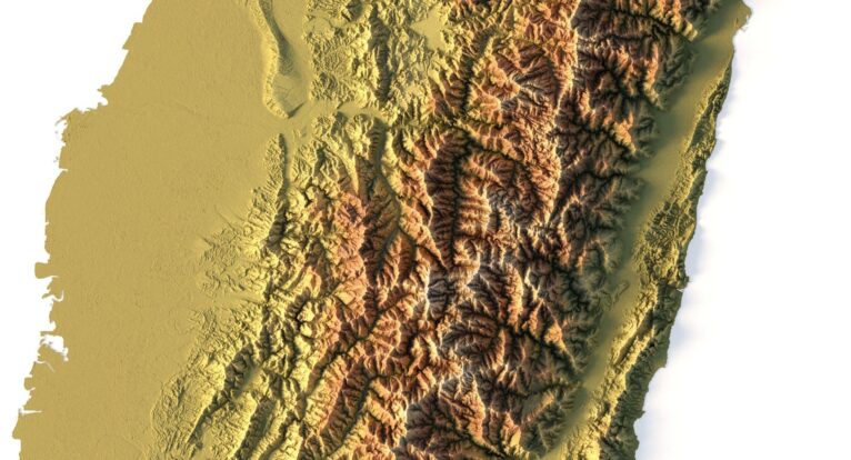 Map of Taiwan