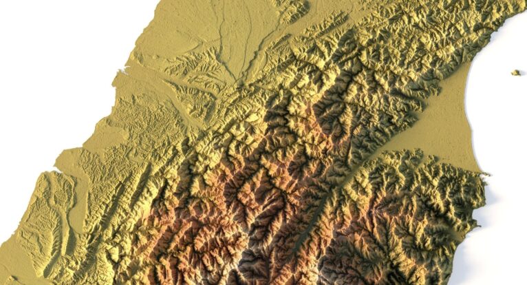 Taiwan terrain
