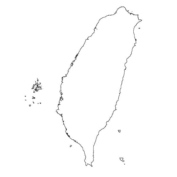 Taiwan Shapefile Taiwan Shapefile